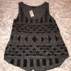 NEW Gorgeous beaded EXPRESS shirt